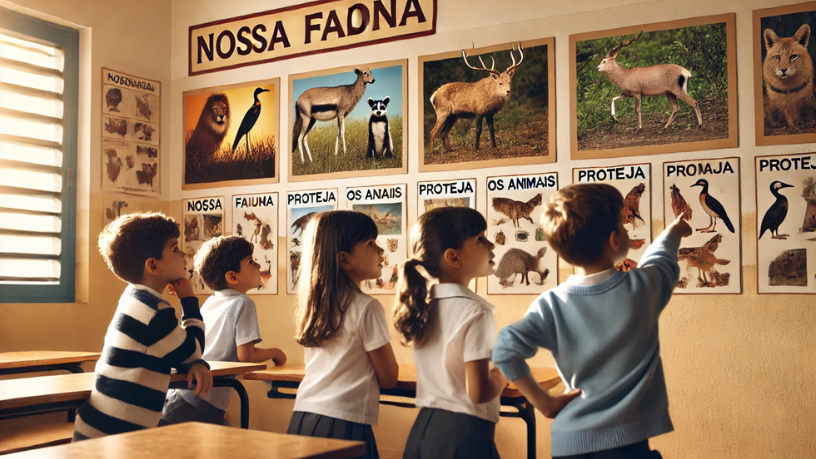 Lina Rosa Gomes Vieira da Silva destaca o papel da fauna na educação para o cuidado com o planeta.